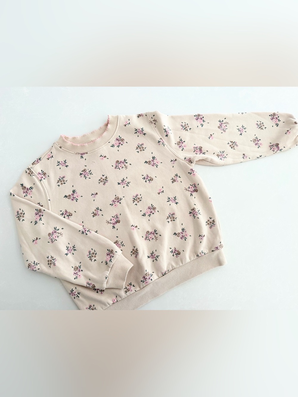 H&M Floral/Cottagecore Sweatshirt • Size 6X/7